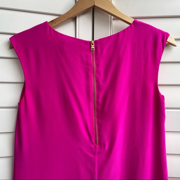 Cynthia Rowley 100% Silk Hot Pink Size 2 Dress - Picture 8 of 8